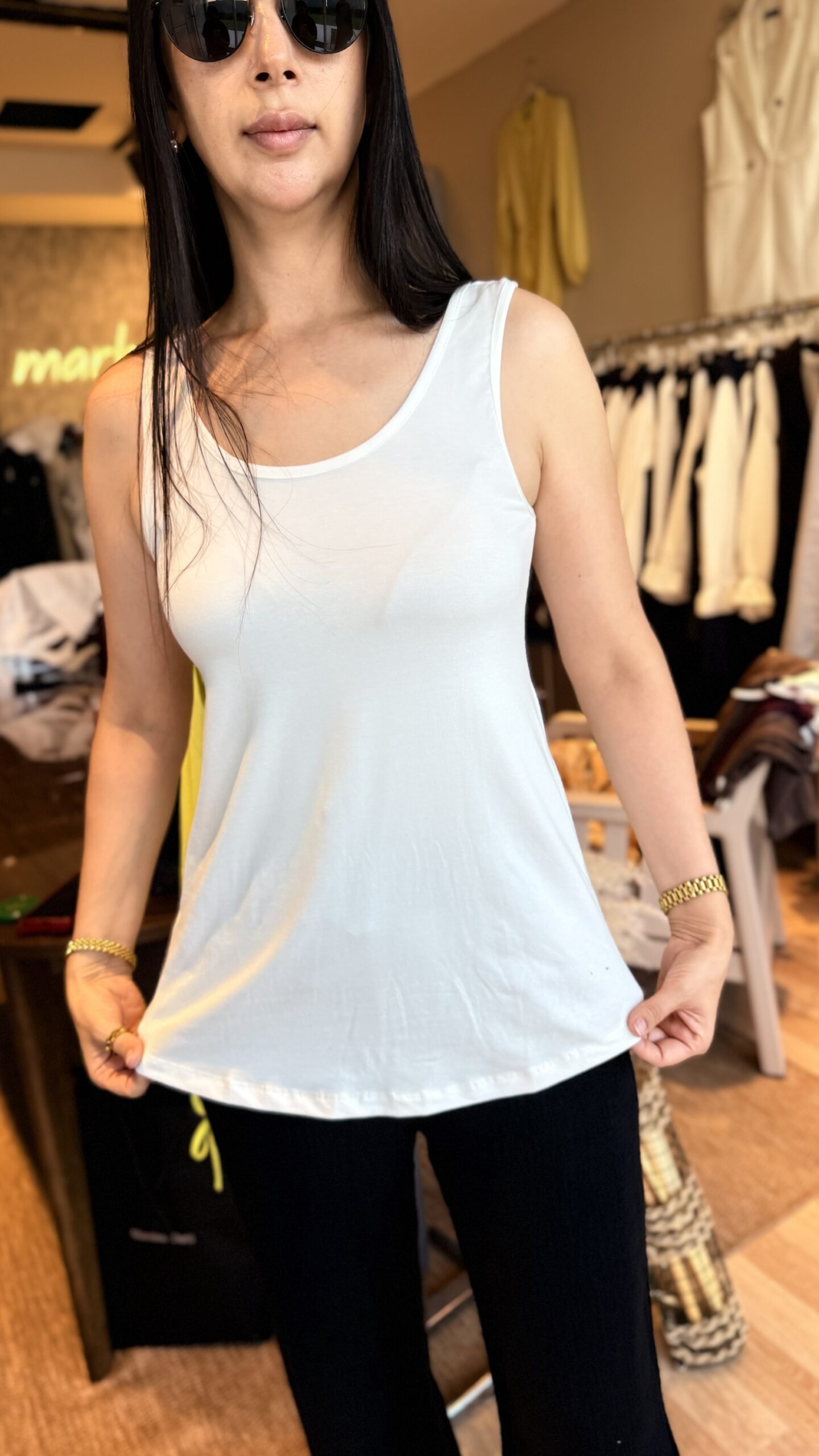 Basic Atlet T-shirt Beyaz