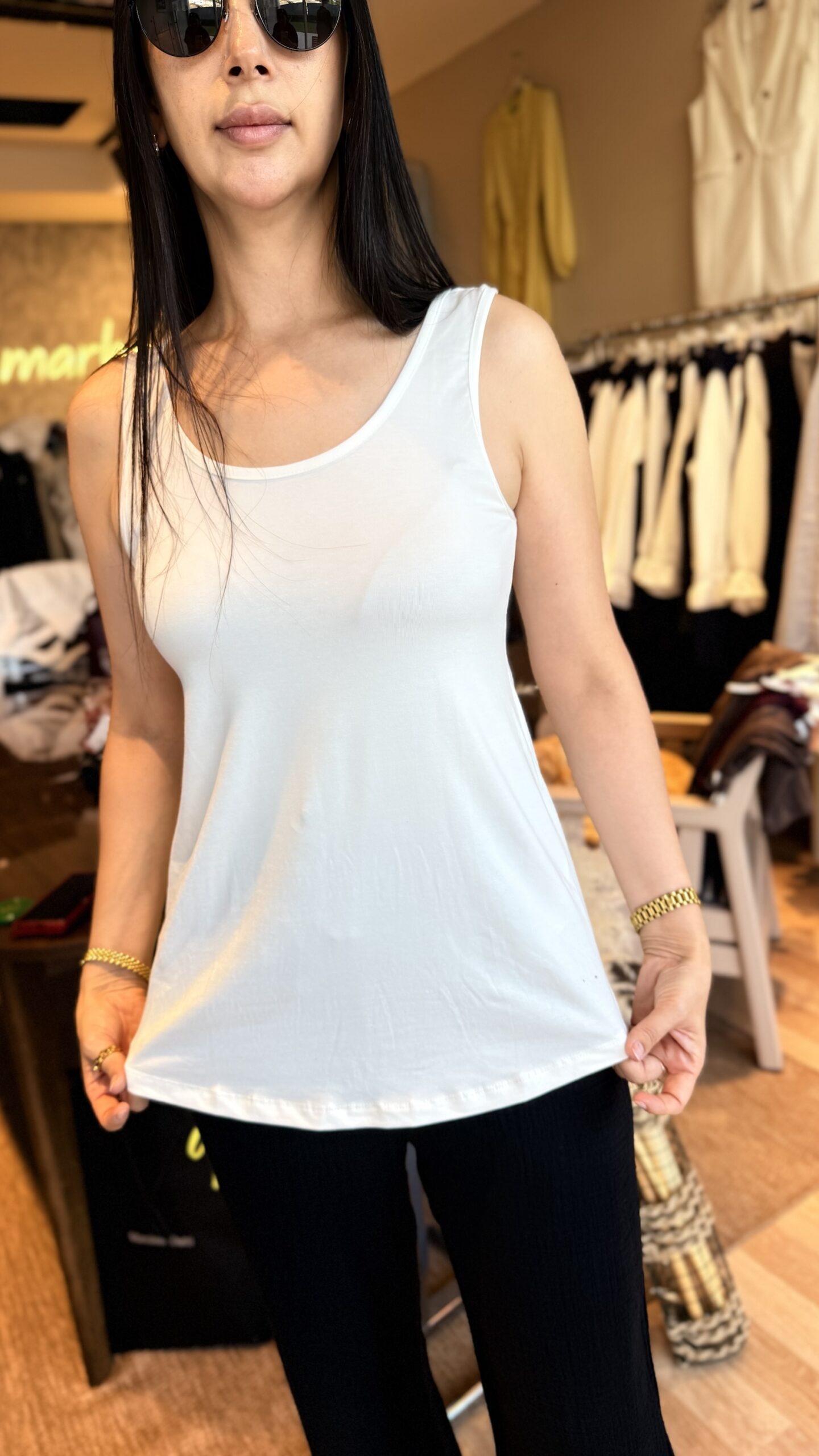 Basic Atlet T-shirt Beyaz